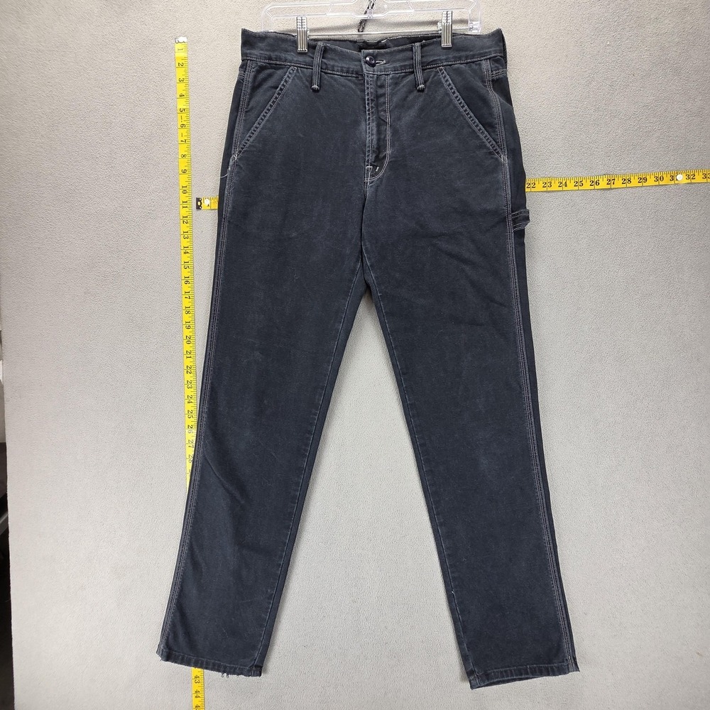 Utility Pants Mens 31x30 Black Mother Duke Canvas Carpenter MR Duck Hunt USA
